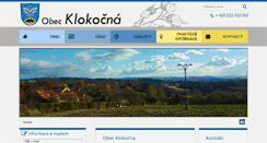 Desktop Screenshot of klokocna.eu
